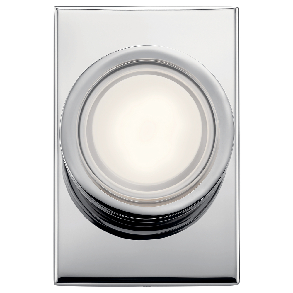 Harlaw 3000K LED 1 Light Wall Sconce Chrome