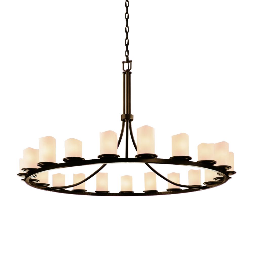 Dakota 21-Light 1-Tier Ring Chandelier