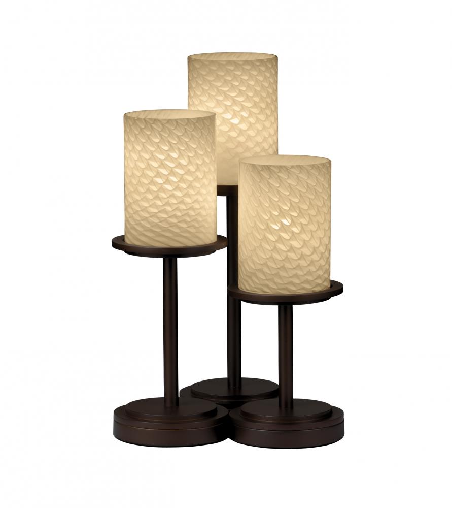 Dakota 3-Light LED Table Lamp