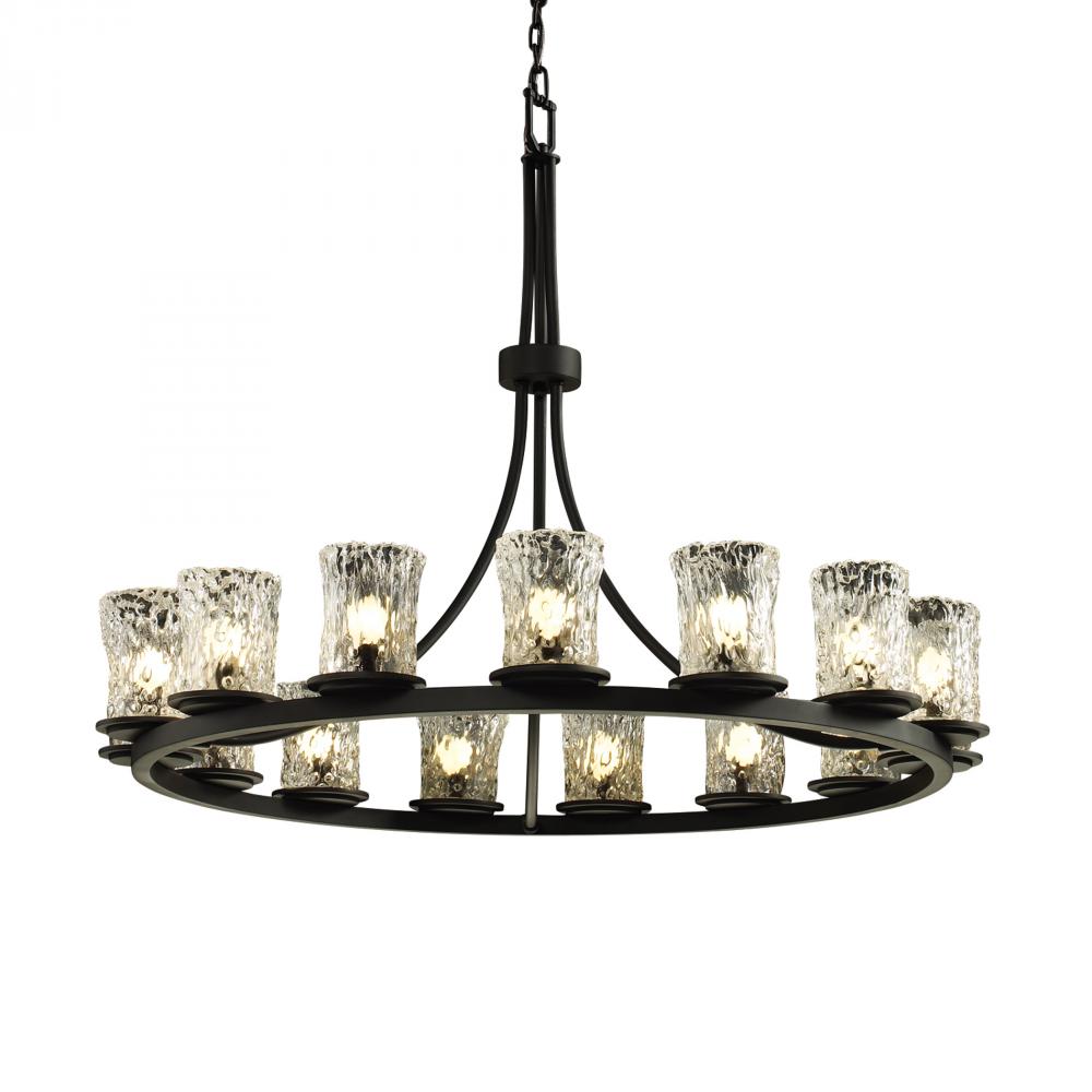 Dakota 15-Light 1-Tier Ring LED Chandelier