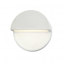 Justice Design Group CER-5610-MAT - ADA Dome LED Wall Sconce (Closed Top)