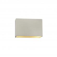 Justice Design Group CER-5640-MTGD - Small ADA Wide Rectangle - Closed Top