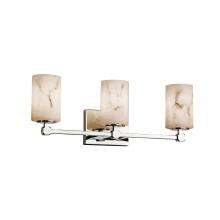 Justice Design Group FAL-8423-10-CROM - Tetra 3-Light Bath Bar