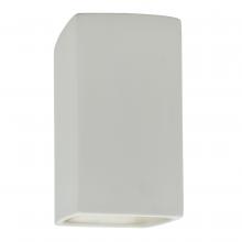 Justice Design Group CER-5950W-BIS-LED1-1000 - Large ADA Rectangle - Closed Top (Outdoor) - LED
