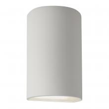 Justice Design Group CER-5260W-BIS-LED1-1000 - Large ADA Cylinder - Closed Top (Outdoor) - LED
