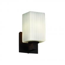 Justice Design Group FSN-8921-15-RBON-NCKL - Modular 1-Light Wall Sconce