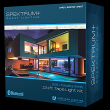 American Lighting SPKPL-RGBTW-4MKIT - Spektrum+ RGBTW Tape Light Kit
