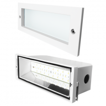 Elco Lighting ELST85W - DIECAST LED STP LGT W/ CLR LENS 12W